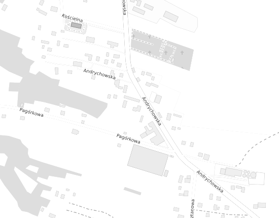 Mapa z adresem organizacji