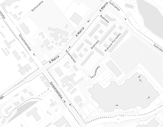 Mapa z adresem organizacji