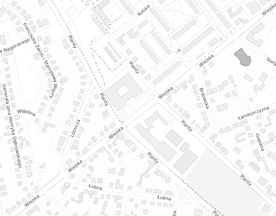 Mapa z adresem organizacji