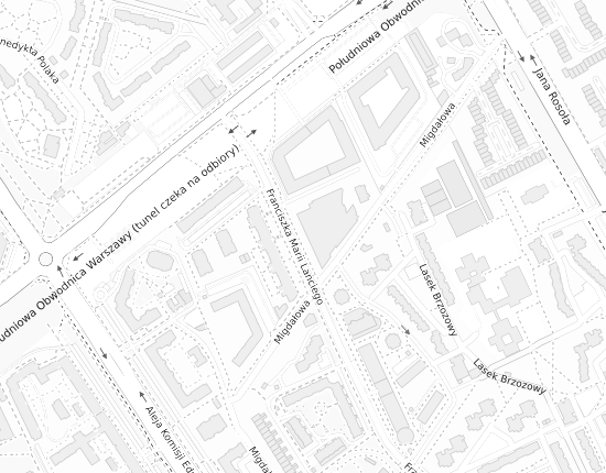 Mapa z adresem organizacji