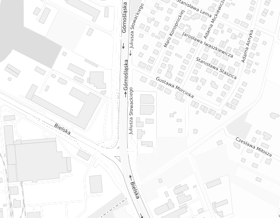 Mapa z adresem organizacji