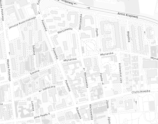 Mapa z adresem organizacji