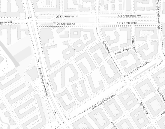 Mapa z adresem organizacji