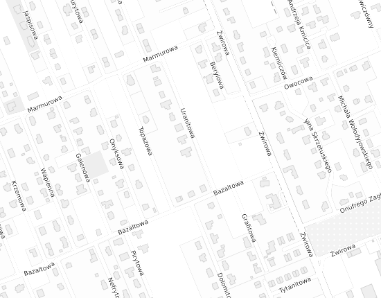 Mapa z adresem organizacji