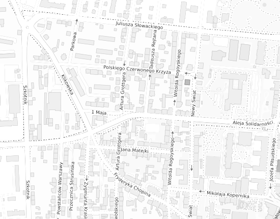 Mapa z adresem organizacji