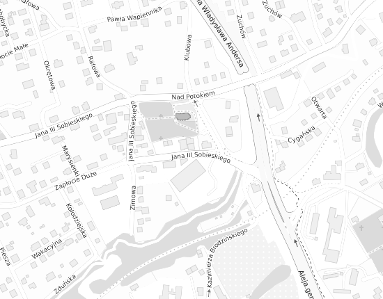 Mapa z adresem organizacji