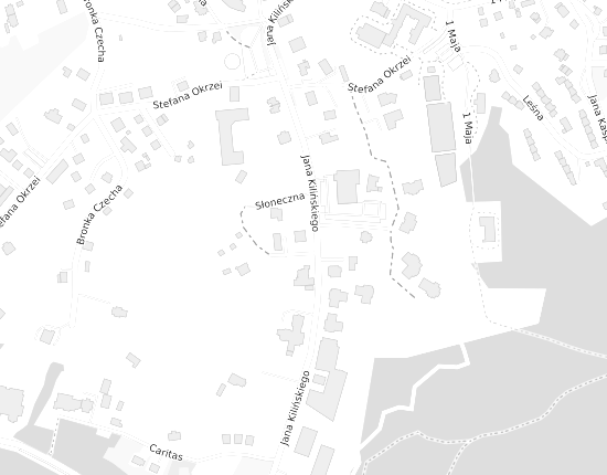 Mapa z adresem organizacji