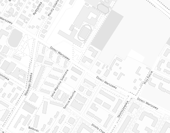Mapa z adresem organizacji