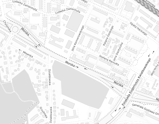 Mapa z adresem organizacji