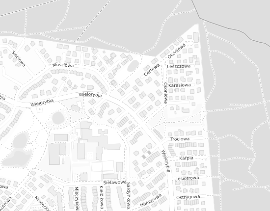 Mapa z adresem organizacji