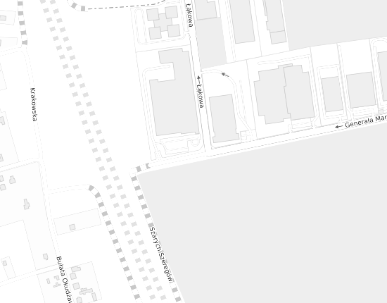Mapa z adresem organizacji