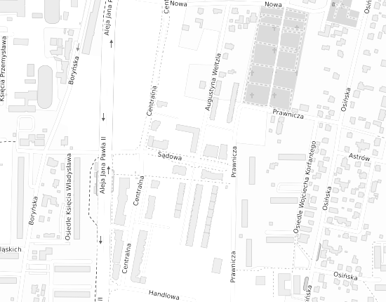 Mapa z adresem organizacji
