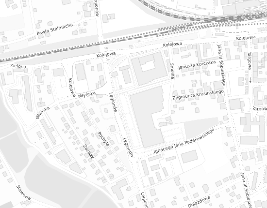 Mapa z adresem organizacji