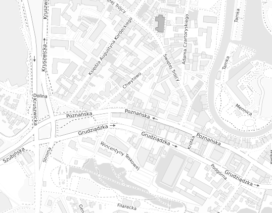 Mapa z adresem organizacji