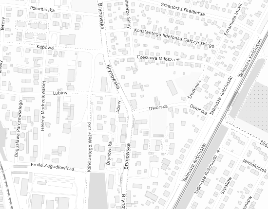 Mapa z adresem organizacji
