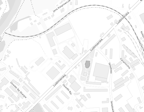 Mapa z adresem organizacji