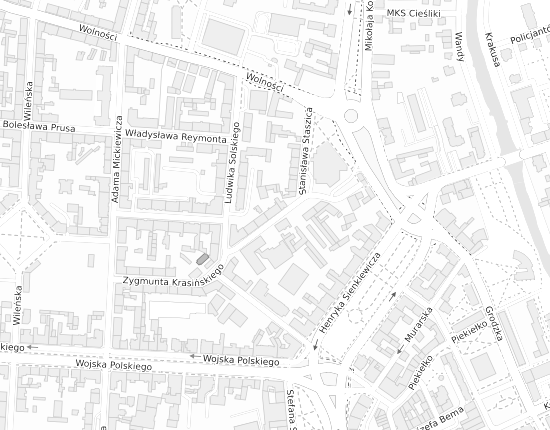 Mapa z adresem organizacji