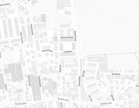Mapa z adresem organizacji