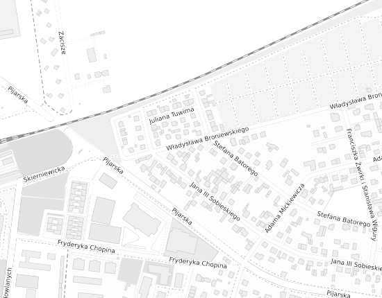 Mapa z adresem organizacji