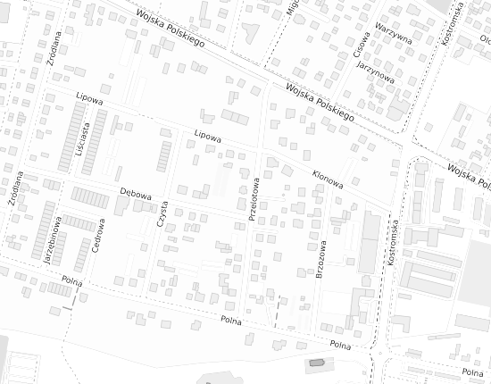 Mapa z adresem organizacji
