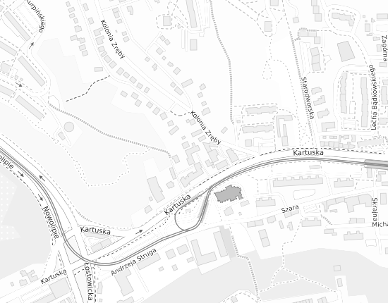 Mapa z adresem organizacji