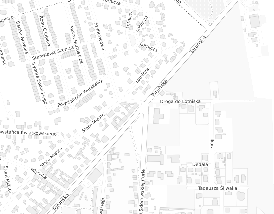 Mapa z adresem organizacji
