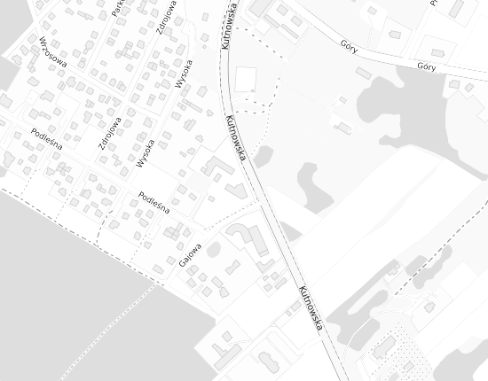 Mapa z adresem organizacji