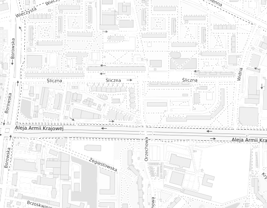 Mapa z adresem organizacji