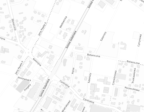 Mapa z adresem organizacji