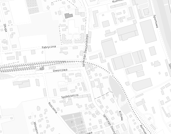 Mapa z adresem organizacji