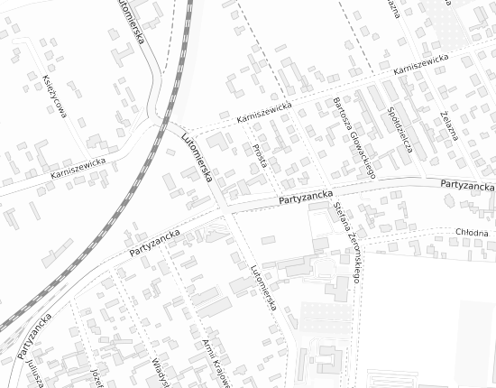 Mapa z adresem organizacji