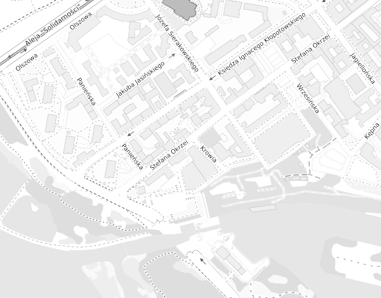 Mapa z adresem organizacji