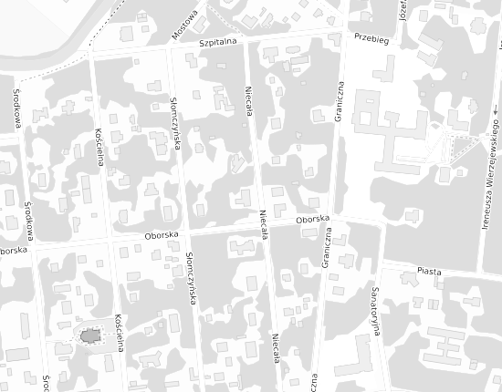 Mapa z adresem organizacji