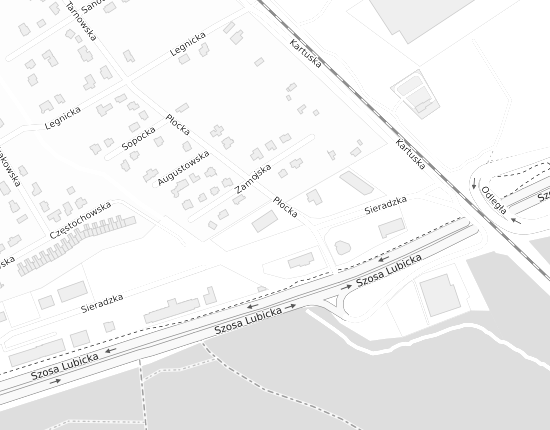 Mapa z adresem organizacji