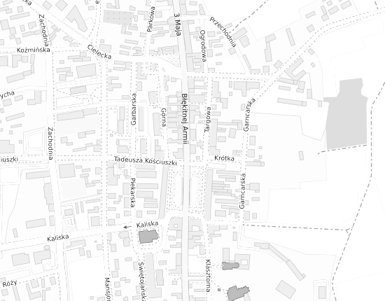 Mapa z adresem organizacji