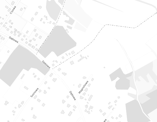 Mapa z adresem organizacji