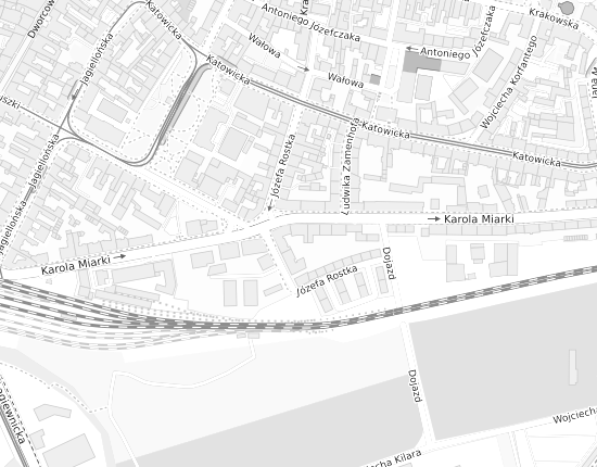 Mapa z adresem organizacji