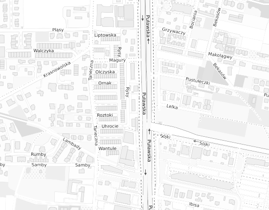 Mapa z adresem organizacji