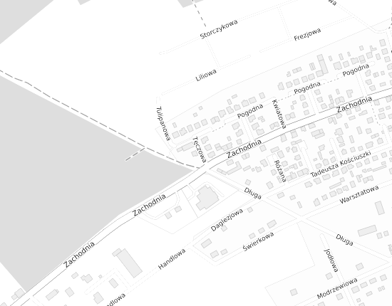 Mapa z adresem organizacji