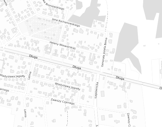 Mapa z adresem organizacji