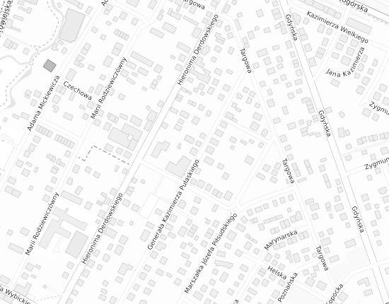 Mapa z adresem organizacji