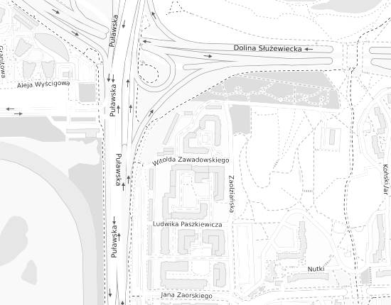 Mapa z adresem organizacji