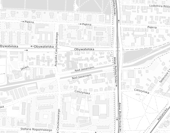 Mapa z adresem organizacji