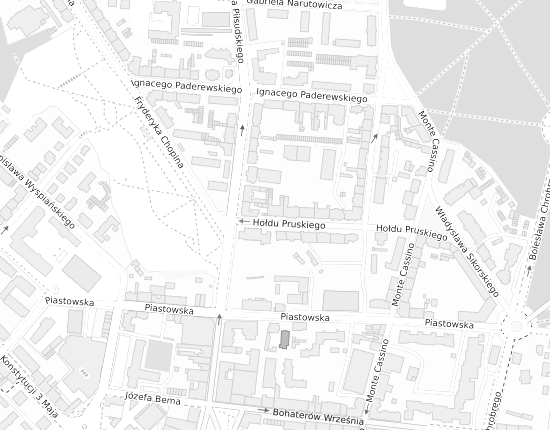 Mapa z adresem organizacji