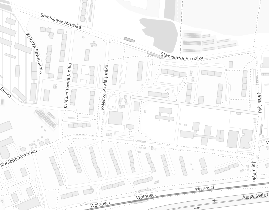 Mapa z adresem organizacji