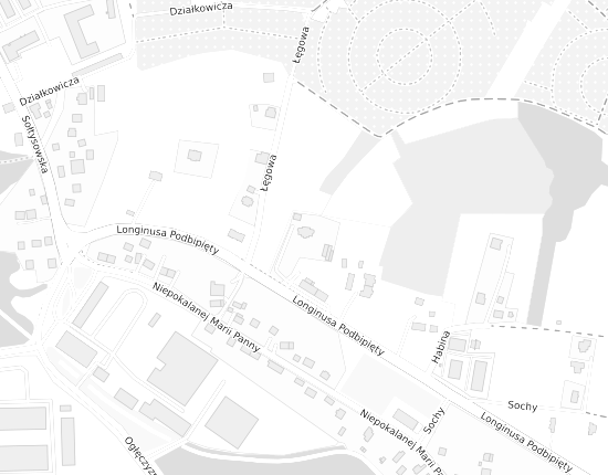 Mapa z adresem organizacji