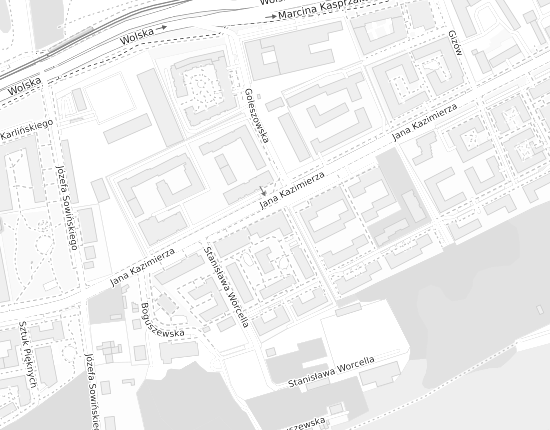 Mapa z adresem organizacji