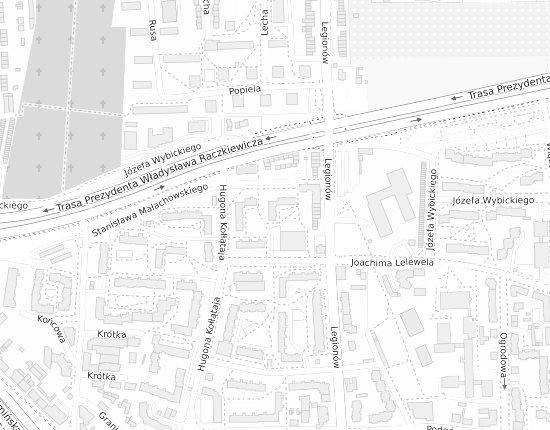 Mapa z adresem organizacji