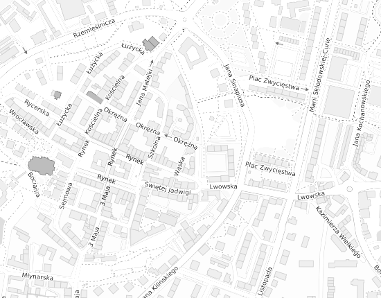 Mapa z adresem organizacji