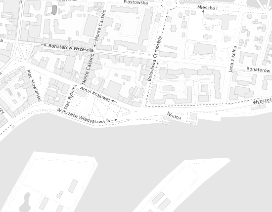 Mapa z adresem organizacji
